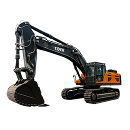 Excavatrice sur chenilles