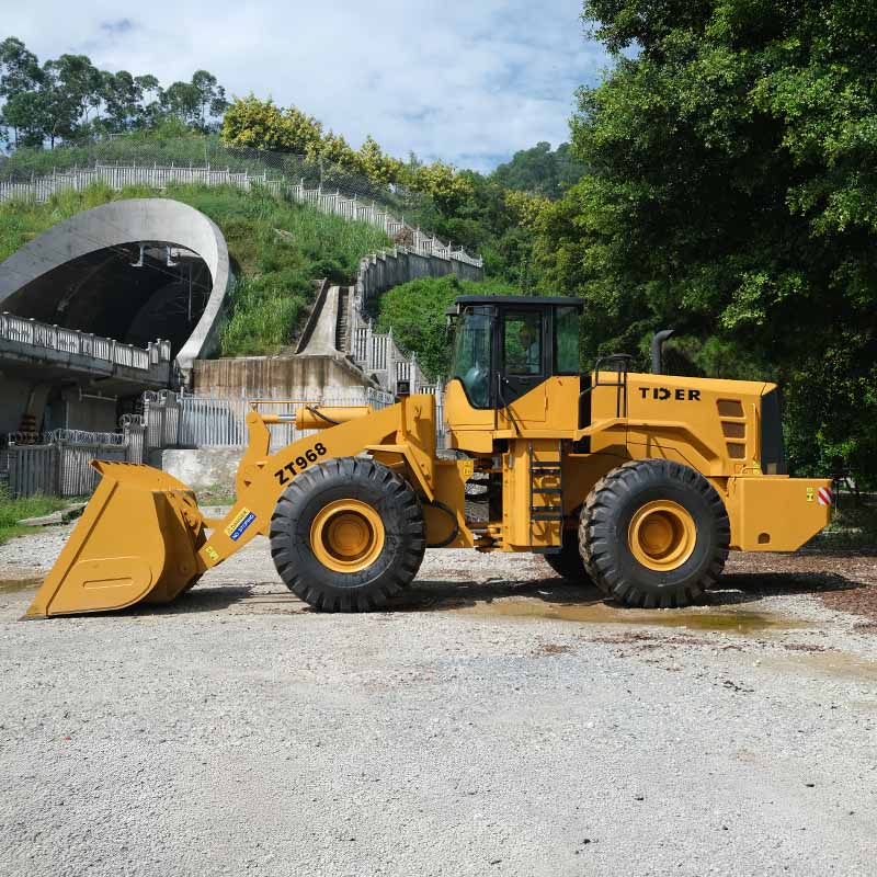 Chargeuse sur pneus robuste de 6 tonnes avec essieu SANY
