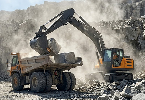 Exploitation de carrières et mines