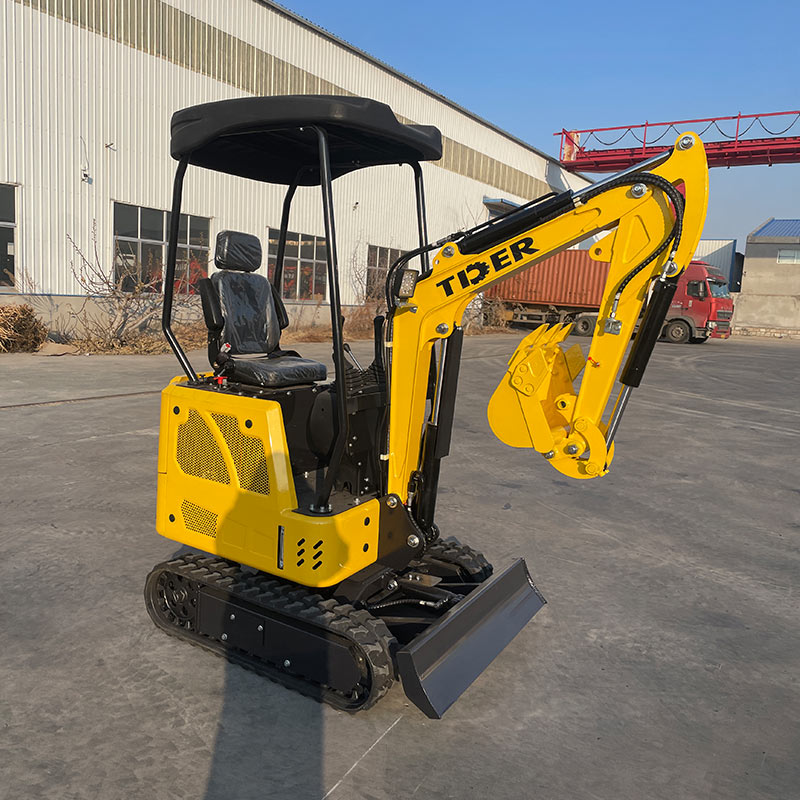 Mini-pelle de 1,5 tonne avec moteur à essence