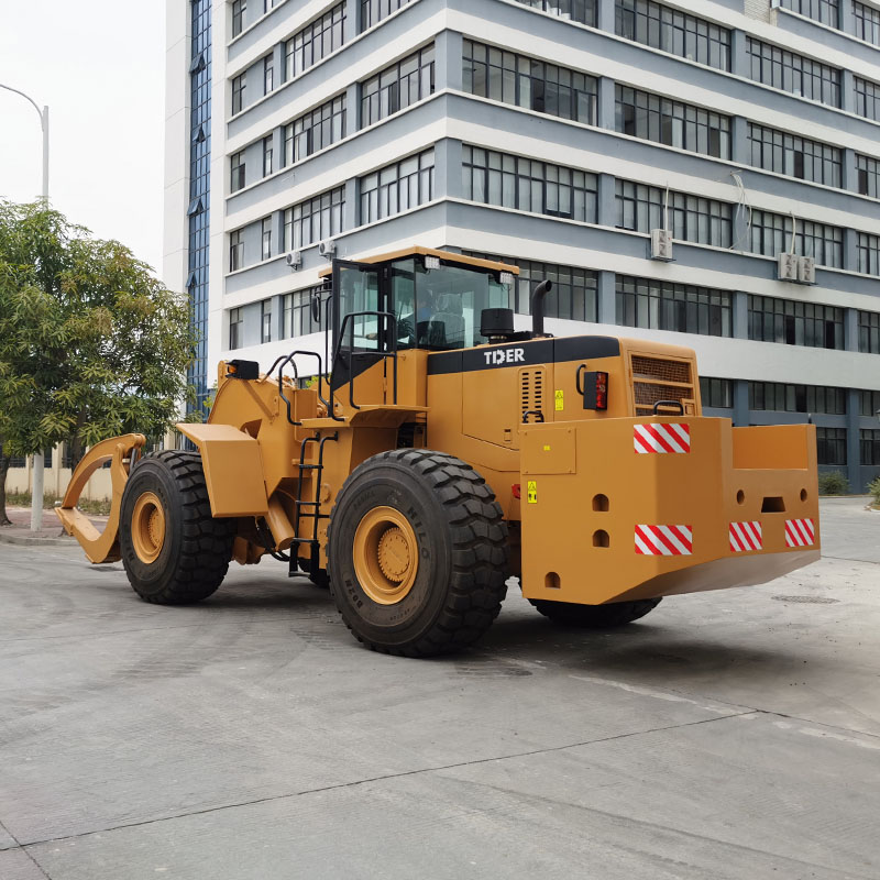 Chargeuse de grumes de 18 tonnes pour travaux forestiers intensifs