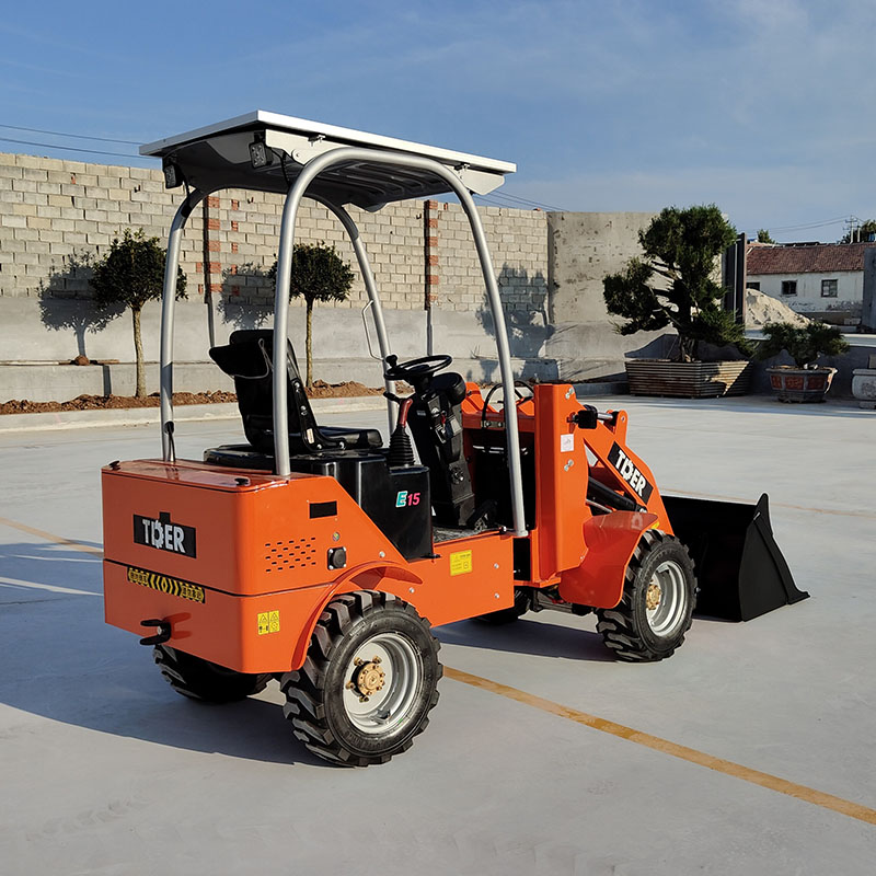 Chargeuse électrique de 0,6 tonne pour une longue autonomie et un faible coût