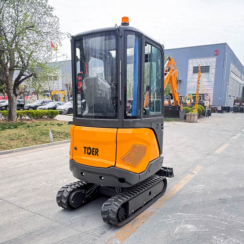 Mini-pelle de 1,6 tonne pour travaux de construction et d'excavation profonde
