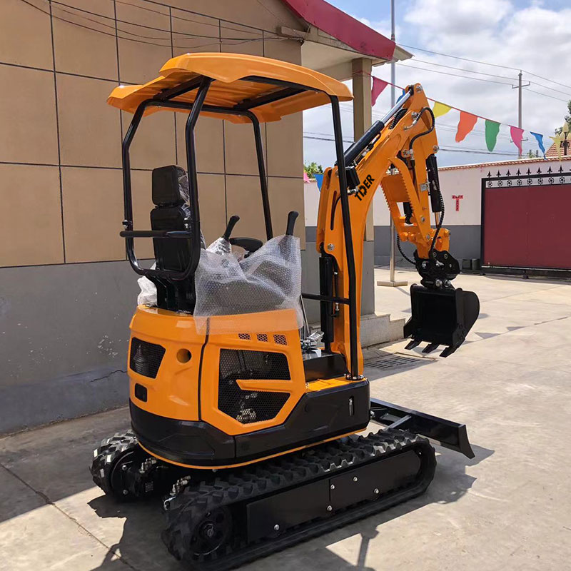 Mini-pelle à rayon de braquage zéro de 1,8 tonne à vendre