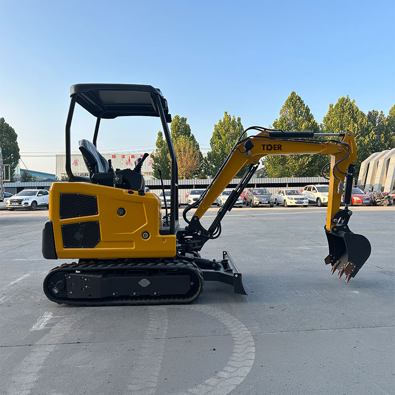 Mini-pelle de 2 tonnes avec options de moteur Perkins et Kubota