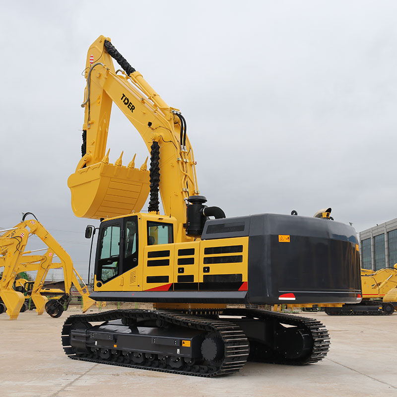 Pelle sur chenilles de 52 tonnes avec moteur Isuzu
