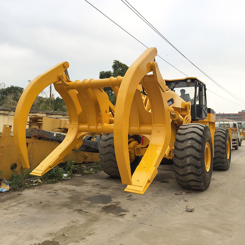 Chargeuse frontale de grumes de 25 tonnes avec technologie Caterpillar