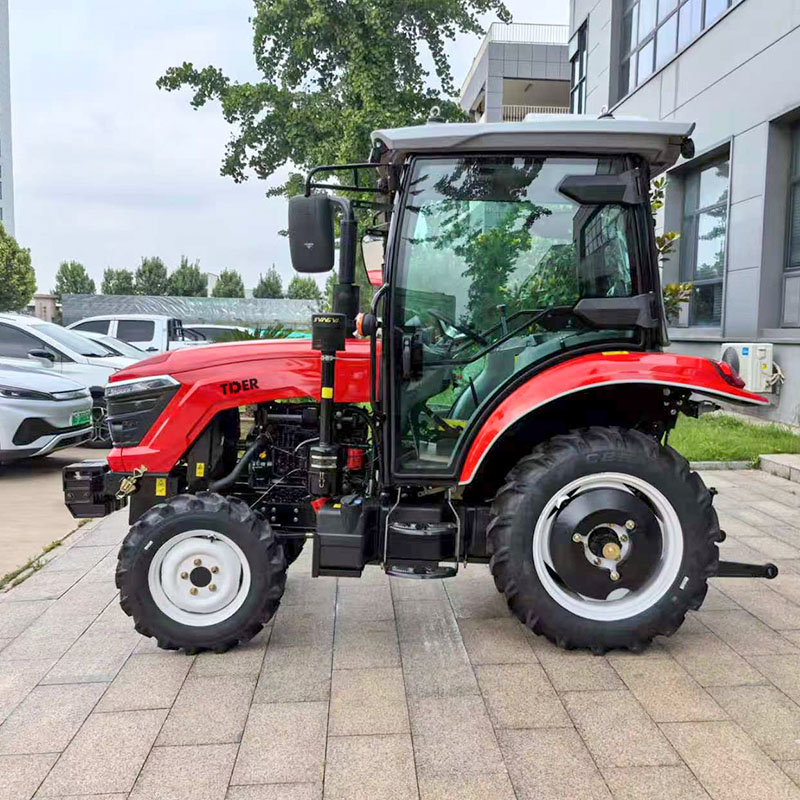 Tracteur utilitaire compact de 35 CV avec cabine pour l'arboriculture fruitière