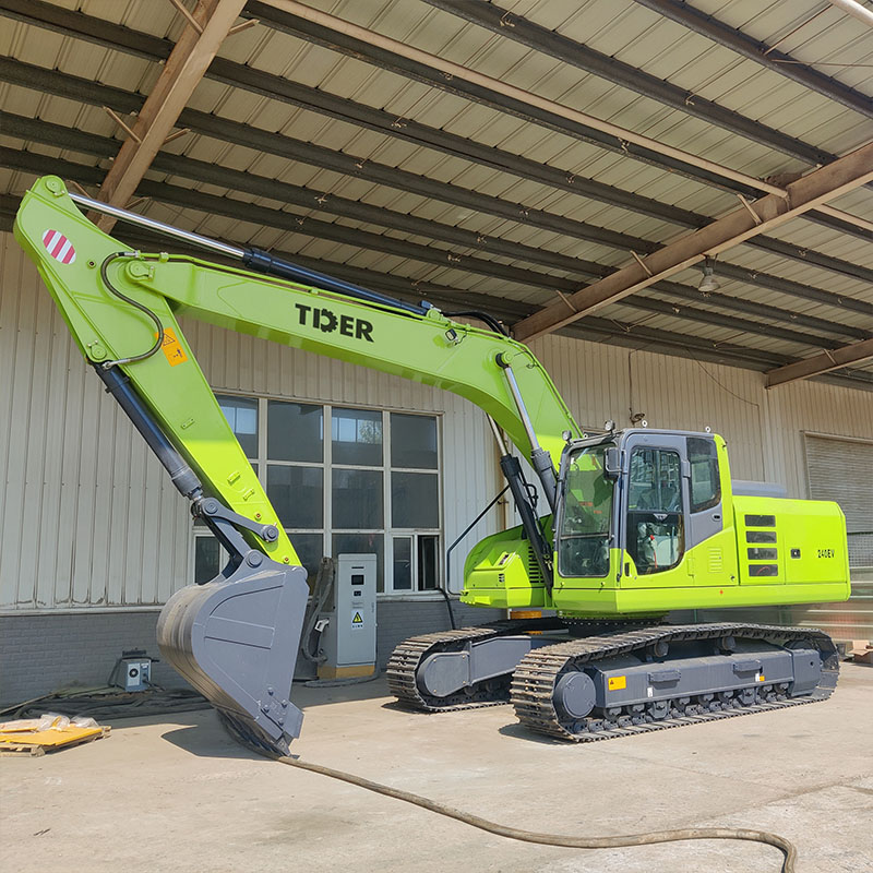 Pelle mécanique entièrement électrique de 24 tonnes pour les secteurs minier et de la construction