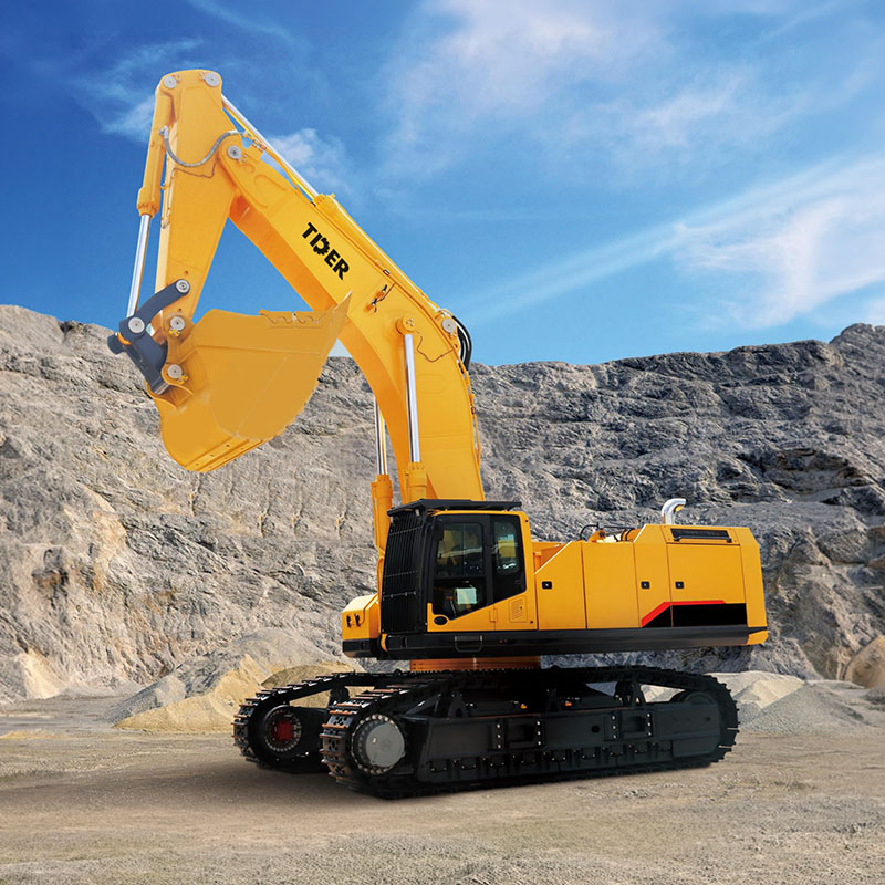 Pelle mécanique robuste de 100 tonnes avec moteur Scania