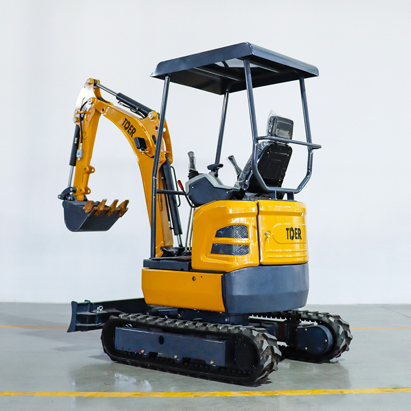 Mini-pelle de 2 tonnes avec châssis télescopique