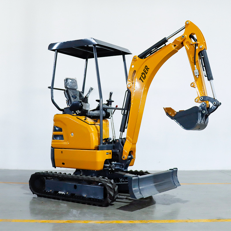 Mini-pelle de 2 tonnes avec châssis télescopique