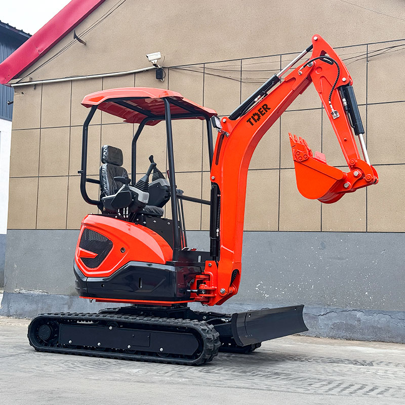 Mini-pelle de 2,5 tonnes conçue pour le confort de l'opérateur